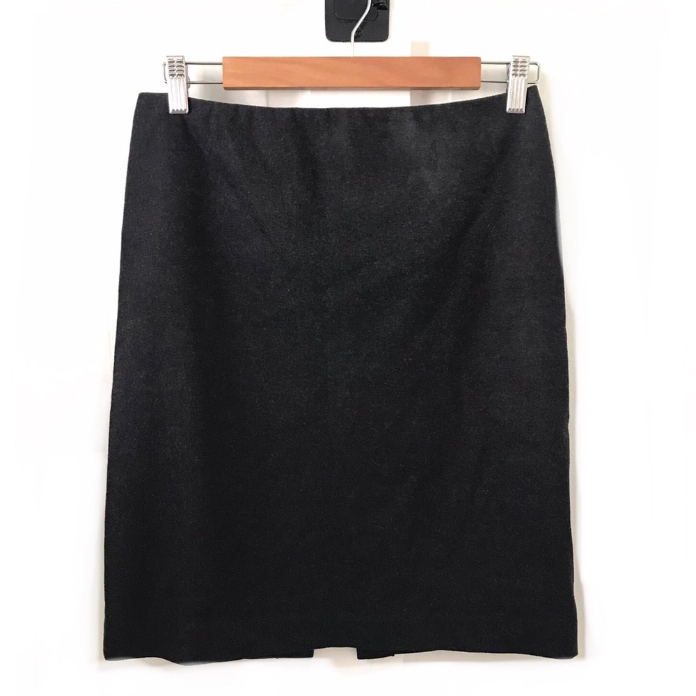 Club Monaco wool-blend charcoal pencil skirt